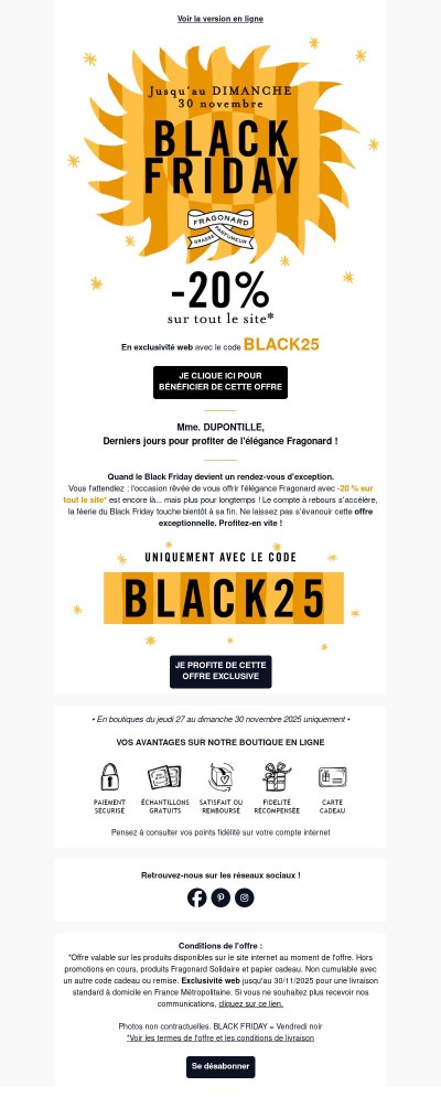 Votre offre se termine bientôt ! Ne tardez pas ...