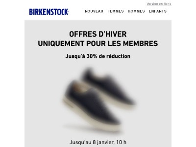 Les offres d’hiver vous attendent : saisissez-les.