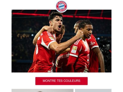 Ensemble en rouge et blanc pour notre équipe ❤️  