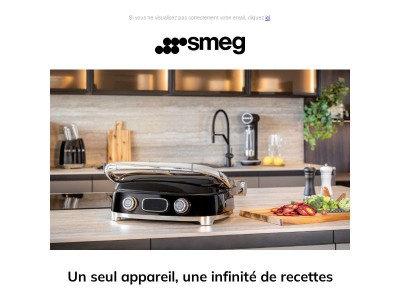 Variez les plaisirs au quotidien avec le gril multifonction SMEG