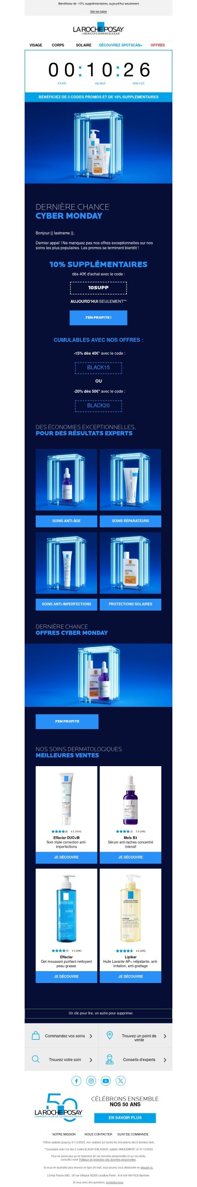 Dernier jour pour profiter de vos codes promos Black friday ⌛