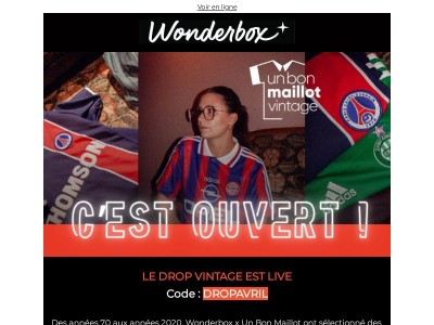 ⚽ Un maillot du PSG des années 90, ça vous dit {{ lastname }} ?