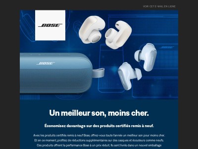 DÈS MAINTENANT : Encore plus d’économies sur les produits remis à neuf !