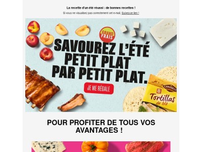 Les meilleures recettes de l’été ! ☀️