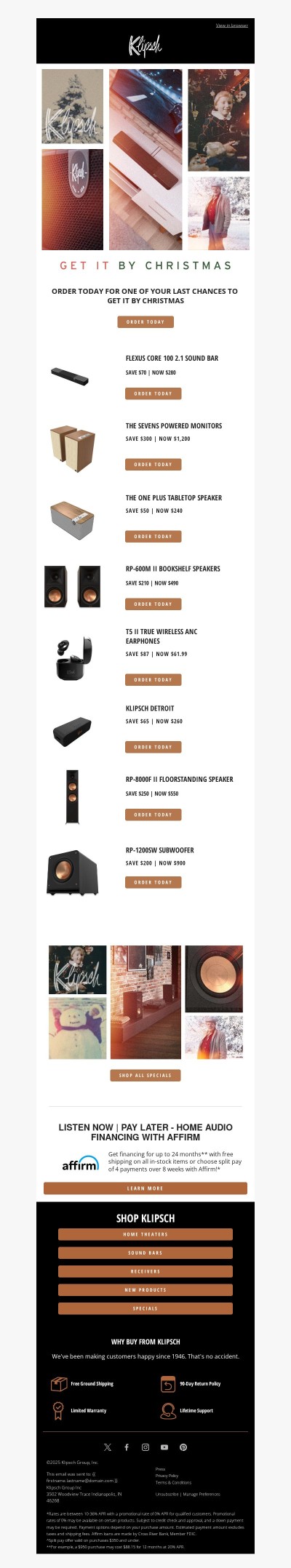 ONE DAY LEFT | Order Now For Guaranteed Delivery By Christmas