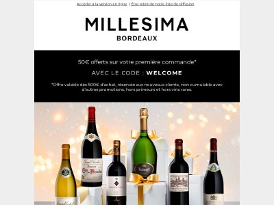 Offre de fin d'année : jusqu'à -30% sur près de 1000 références