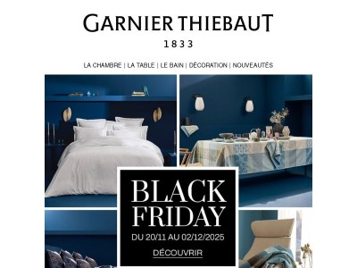 🖤 BLACK FRIDAY : de -30 à -50% !