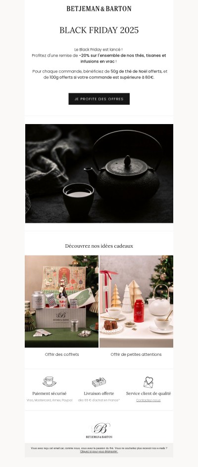 Gâtez vos proches pour Black Friday ! 🎉