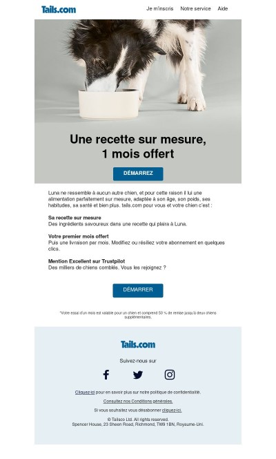 1 mois de croquettes offertes pour Luna 🎁