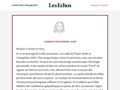 On agit autrement mais l'ambition reste là