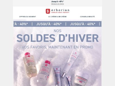 3, 2, 1… les SOLDES sont là ! ❄️