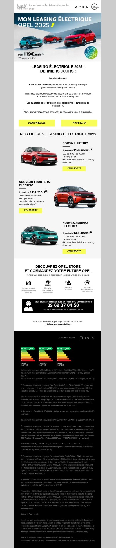 Leasing électrique : derniers instants pour en profiter !