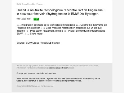 TopTopic:  Quand la neutralité technologique rencontre l’art de l’ingénierie :... (BMW Group PressClub France)