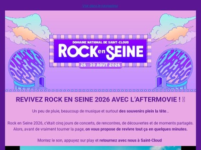 🤩 L'aftermovie est en ligne... revivez les 5 jours de festival en vidéo ! 🤩