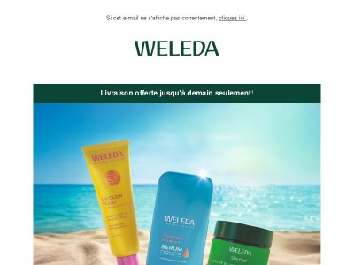 Livraison offerte ce week-end ☀️