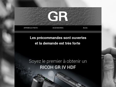 RICOH GR IV HDF - Précommandes ouvertes 📸