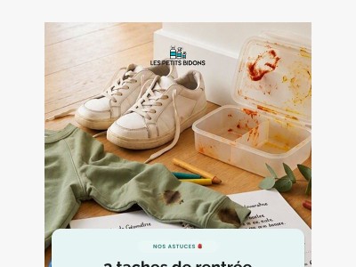 🎒 Rentrée : 3 taches, 3 solutions (et zéro panique)
