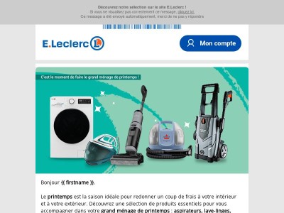 Équipez-vous pour un grand nettoyage de printemps