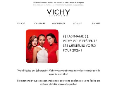 Belle année 2026 {{ lastname }} !