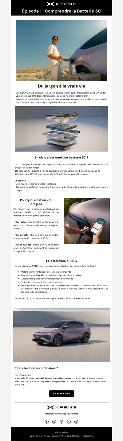 🔋 Batterie 5C XPENG : la technologie qui repousse les limites de la recharge