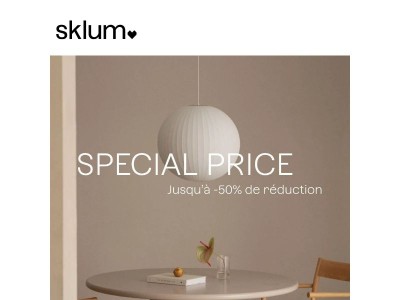 Special Price jusqu'à -50%