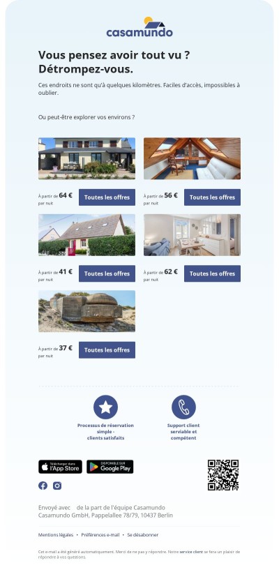 Près de chez vous, loin de l’ordinaire ✨