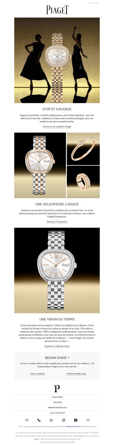 Sixtie et Possession, quand le mouvement rencontre la maîtrise de la haute joaillerie.