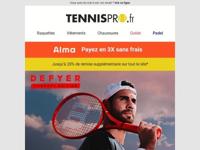 Raquettes Wilson Defyer V1