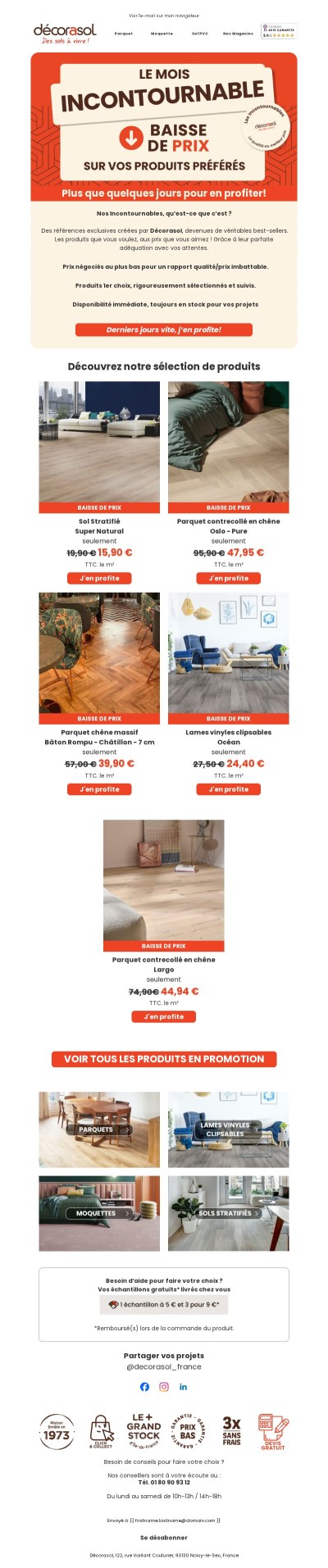 Le mois Incontournable ⏳ Plus que quelques jours pour en profiter!