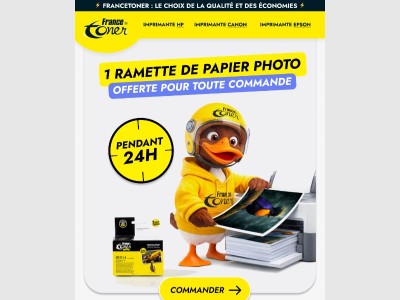 Une ramette de Papier Photo offerte 🌟