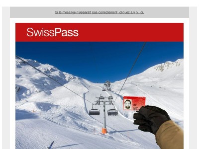 Hits de février avec le SwissPass.