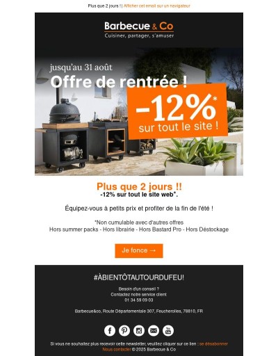–12 % sur tout le site
