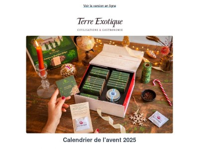 Nouveau : le calendrier de l’Avent 2025 est disponible !