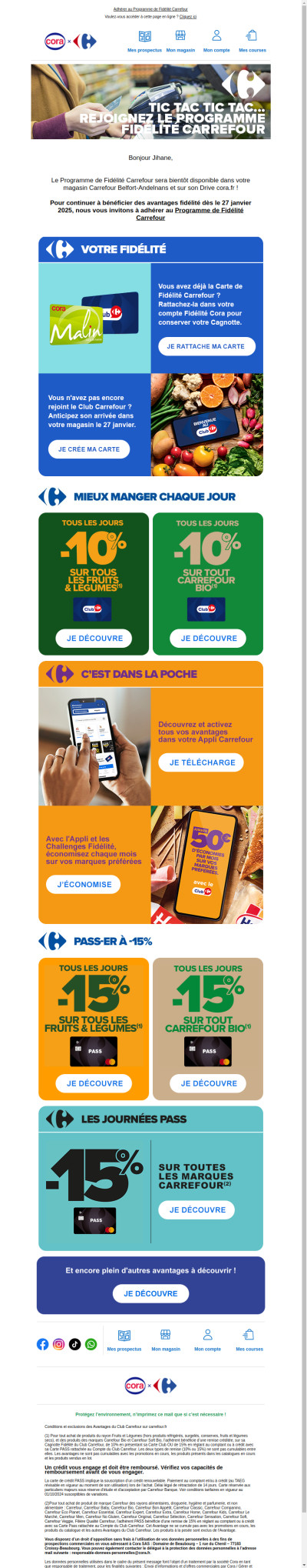  ⌛ Le Programme de Fidélité Carrefour arrive bientôt dans votre magasin