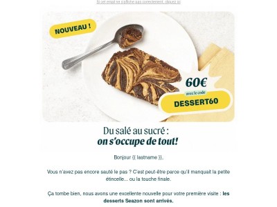 Un cadeau (très) gourmand. 🍰