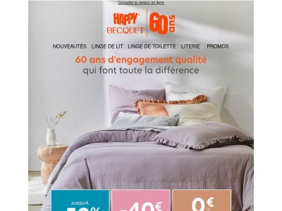 60 ans de qualité et de couleurs 🎨