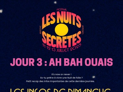 JOUR 3 : LAST NIGHT 🎶