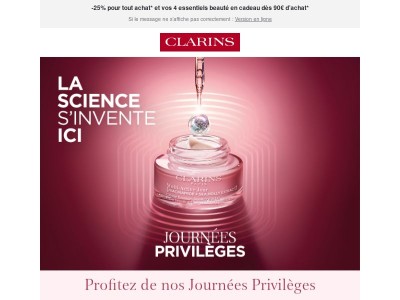 JOURNÉES PRIVILÈGES : Offrez-vous le meilleur de la beauté ✨