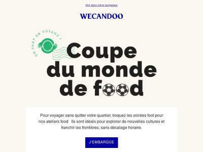 {{ lastname }}, votre billet pour la Coupe du monde de food 🌮
