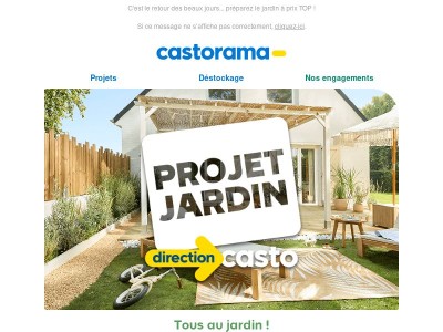 Un projet jardin ? Direction Casto !