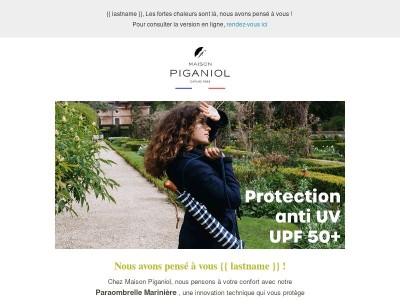 {{ lastname }}, Les fortes chaleurs sont là, nous avons pensé à vous !🌞
