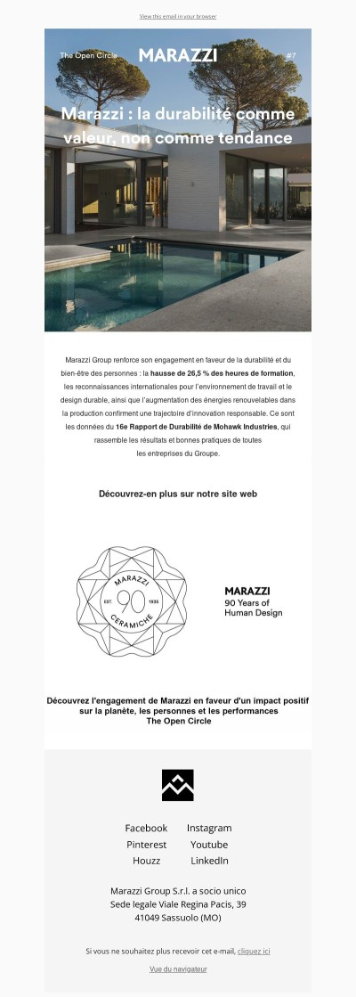 La durabilité comme valeur, pas comme tendance