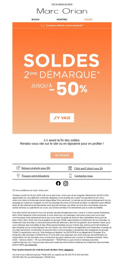 ⏰J-1 avant la fin des SOLDES !