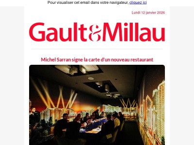 Michel Sarran signe la carte d’un nouveau restaurant 