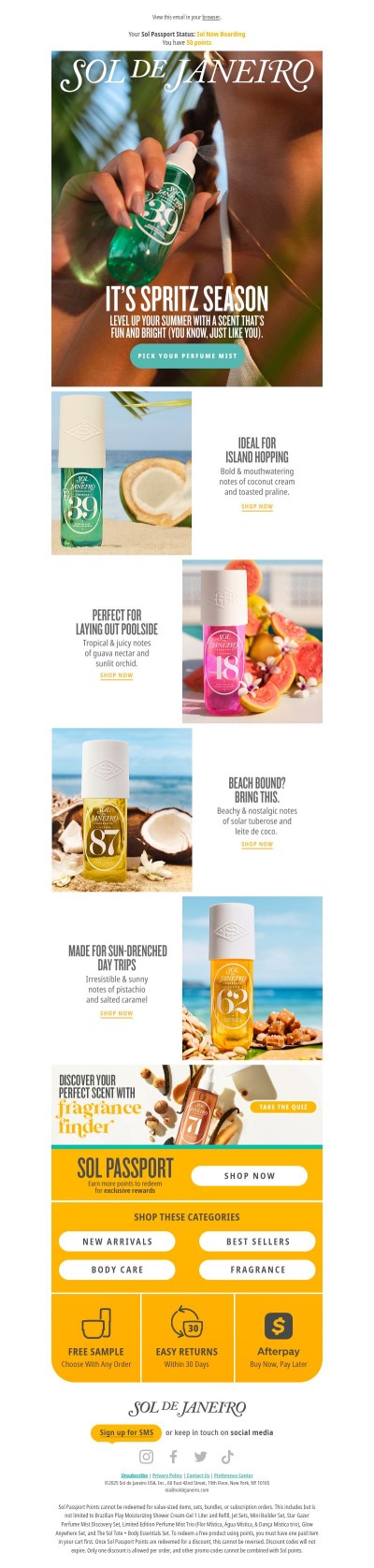 Your new summer scent is right this way  🏝️✨