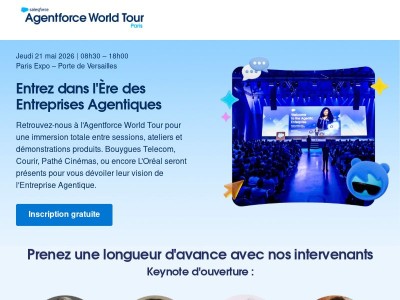 Découvrez l'Entreprise Agentique en action le 21 mai à Paris