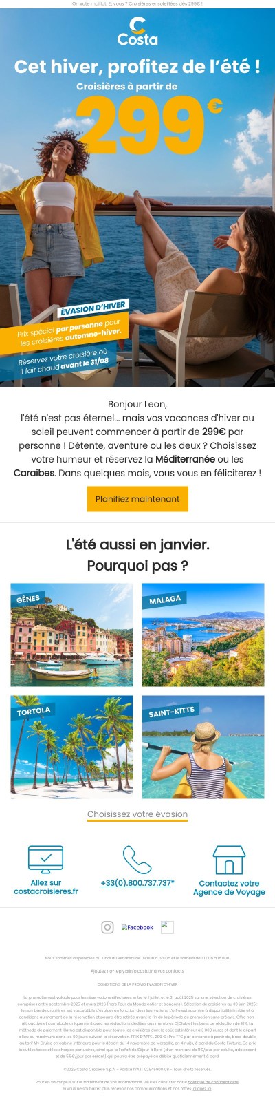 Cet hiver gants, bonnet... ou maillot ? 😎