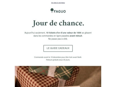 Jour de chance : 10 tickets d'or offerts