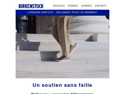 Melbourne : les nouvelles baskets de BIRKENSTOCK.