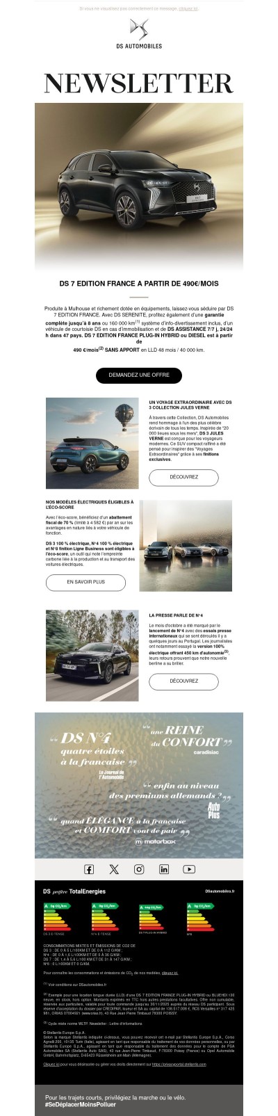 Découvrez nos éditions limitées élégantes et bien équipées